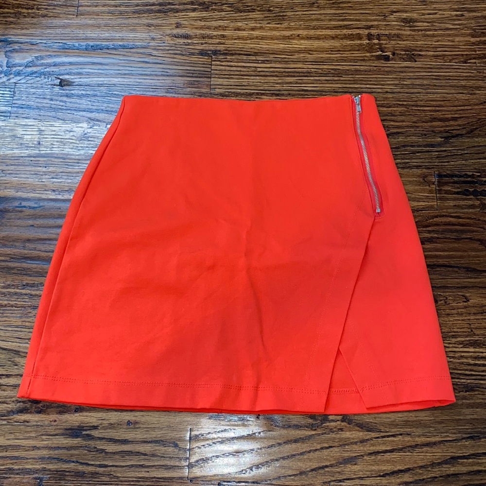 Orange skirt